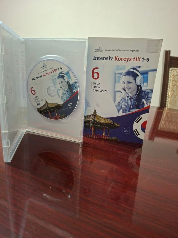 Koreys Tilini eshitish orqali organing kitob diski Koreys Tilini eshitish orqali organing kitob diski