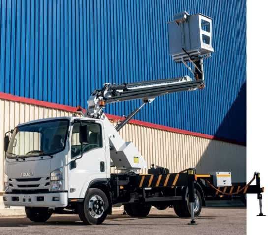 Телескопическая вышка (18 м) ISUZU NPR 75K Телескопическая вышка (18 м) ISUZU NPR 75K
