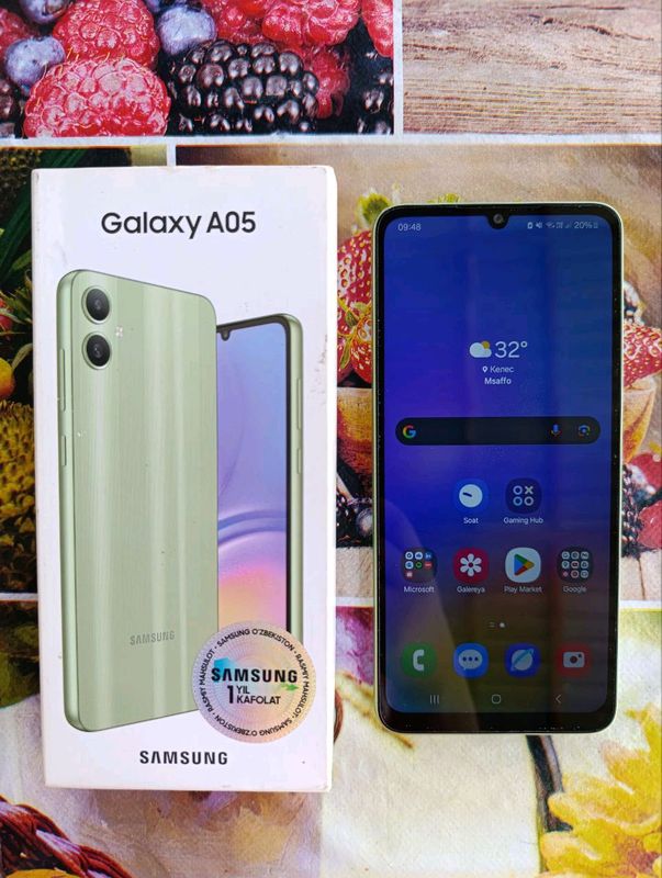 Galaxy A05 128 gb karobka dakumentli
