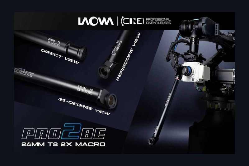 LAOWA Pro2be 24mm T8 2x Probe Набор 3-x Кинообъективов (ARRI PL) LAOWA Pro2be 24mm T8 2x Probe Набор 3-x Кинообъективов (ARRI PL)