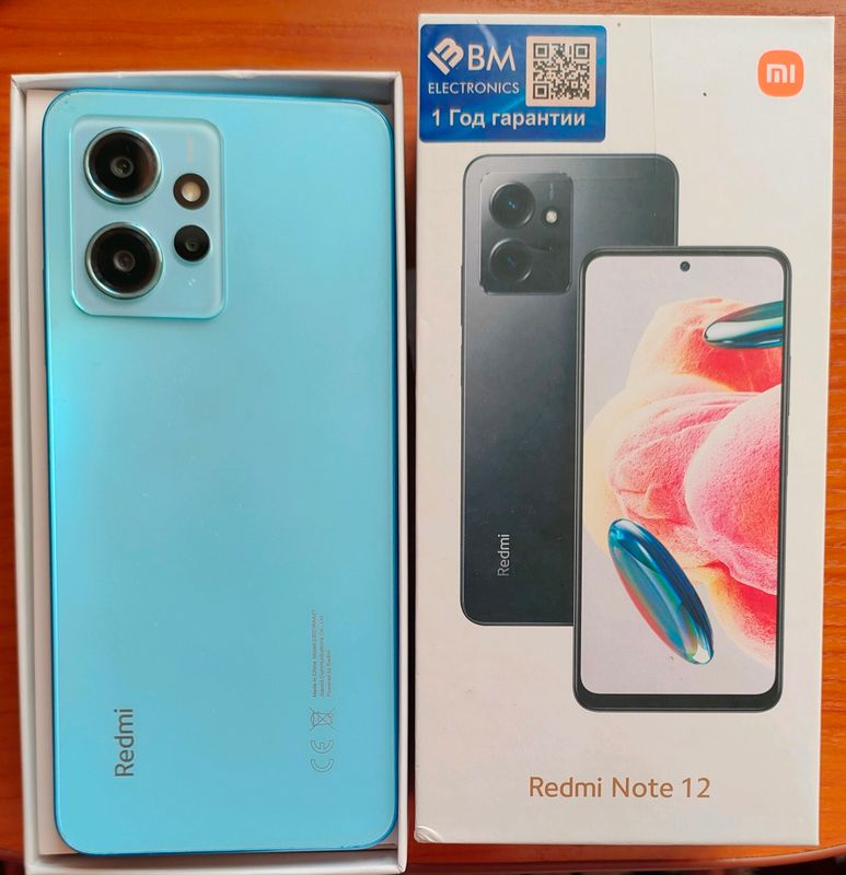 Xiaomi Redmi Note 12 Koʻk 128 Xiaomi Redmi Note 12 Koʻk 128