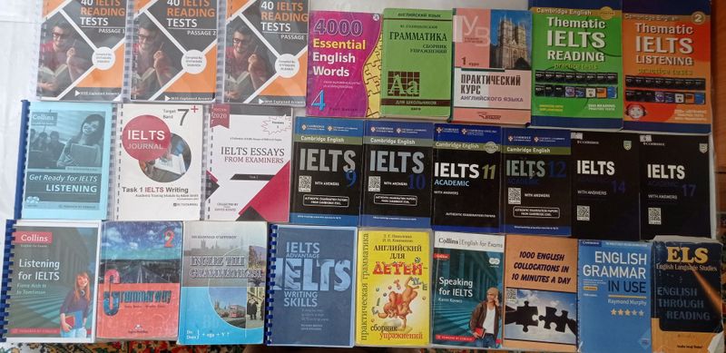 Kitoblar (ingliz tili, IELTS) Kitoblar (ingliz tili, IELTS)