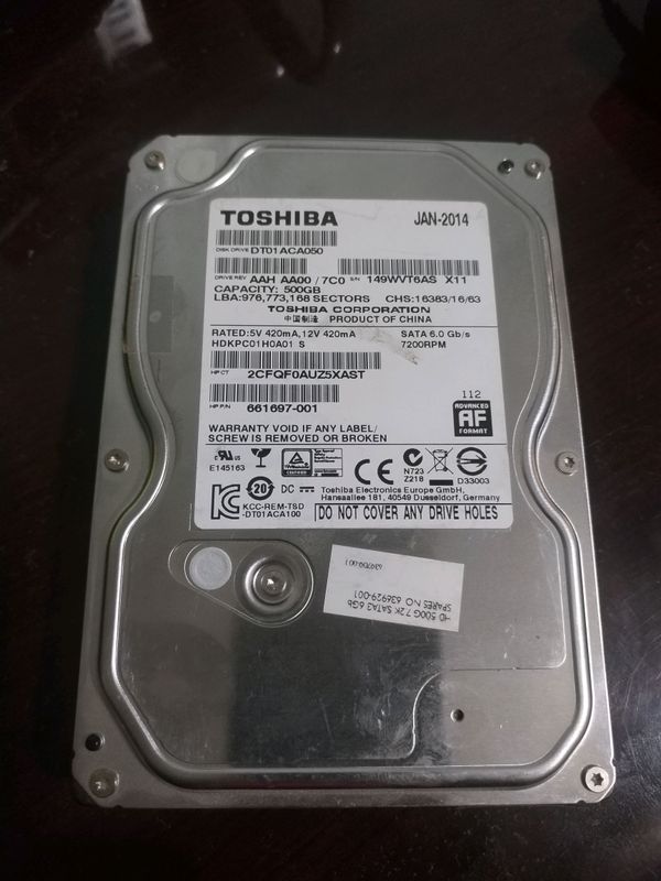 hdd500 гигабайт