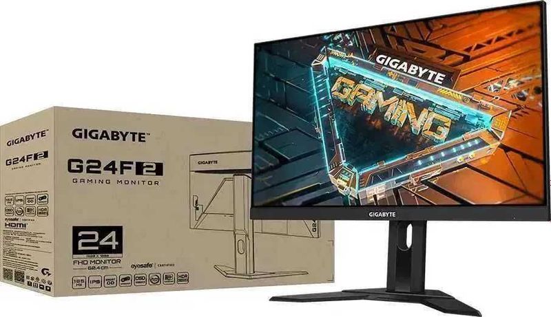 (Новый)23.8" Монитор GIGABYTE G24F2 IPS 165HZ