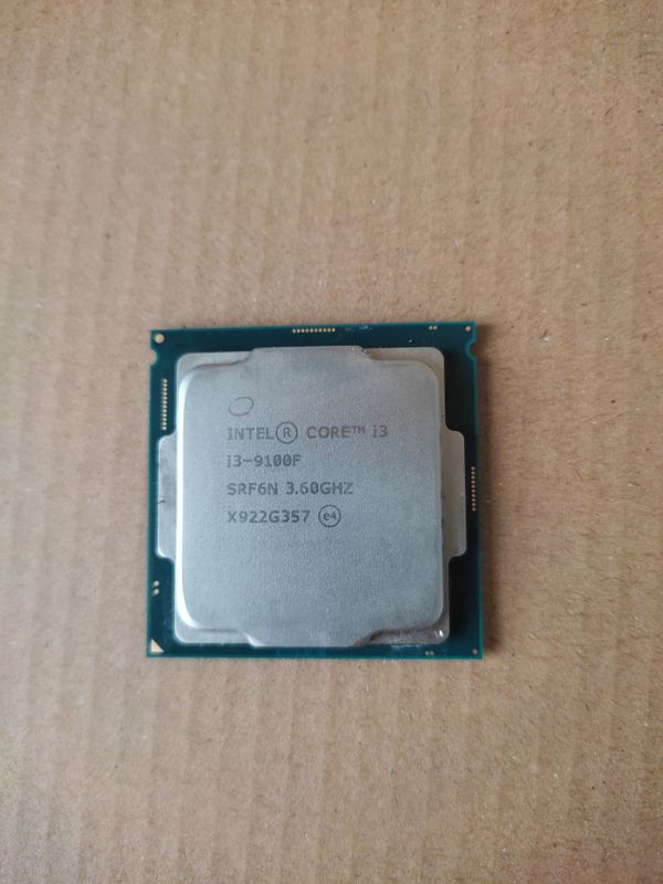 Процессор intel core i3-9100f