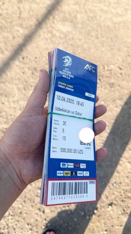 Bilet uzb vs qatar