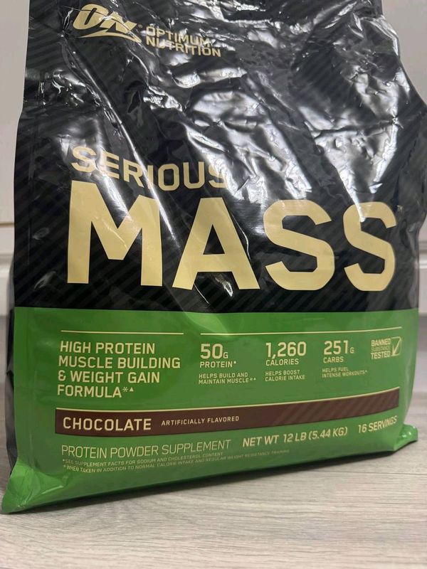 Protain Optimum Nutrition Seriojs Mass