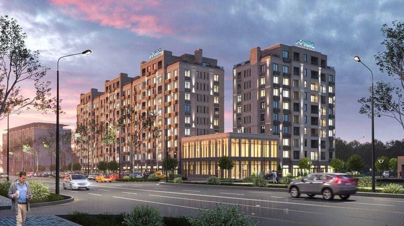 СРОЧНО продажа 4комнатная ЖК NRG PARK, 94м2, коробка