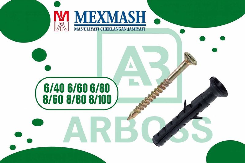 MEXMASH/ Dyubl shrup / Samarez / Mix/ Дюбель шуруп / Дюбель гвоздь Мих MEXMASH/ Dyubl shrup / Samarez / Mix/ Дюбель шуруп / Дюбель гвоздь Мих