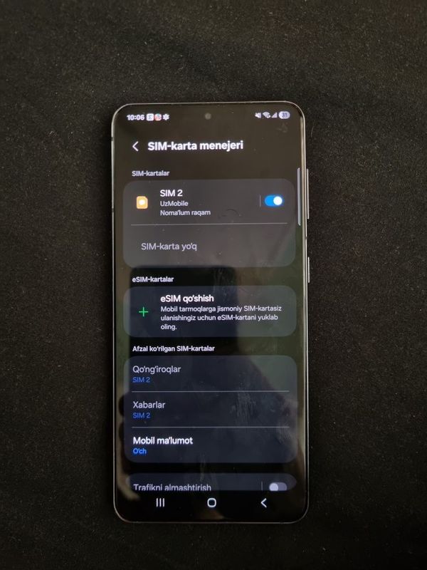 Samsung S21 Duos + E-Sim