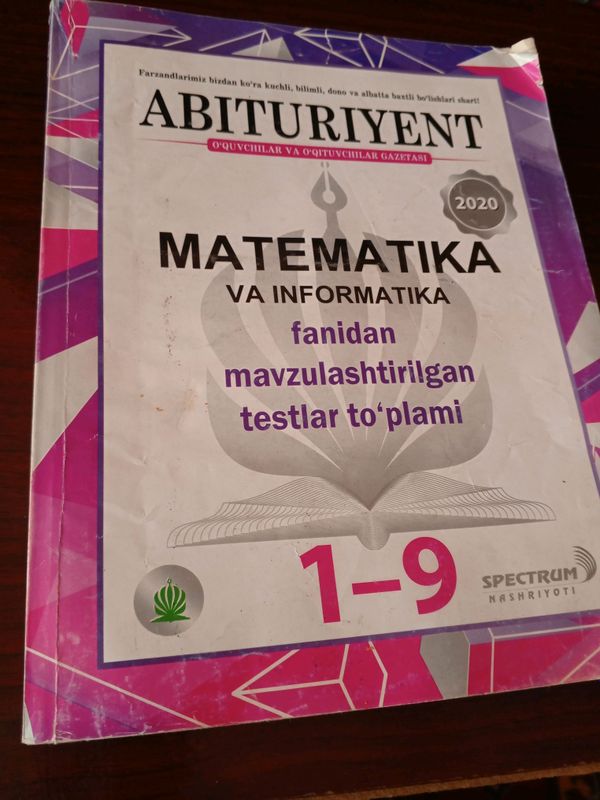 Matematika kitobi Matematika kitobi