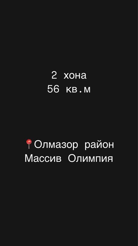 Olmazor tumani Massiv Olimpiya 2 xonali uy Olmazor tumani Massiv Olimpiya 2 xonali uy
