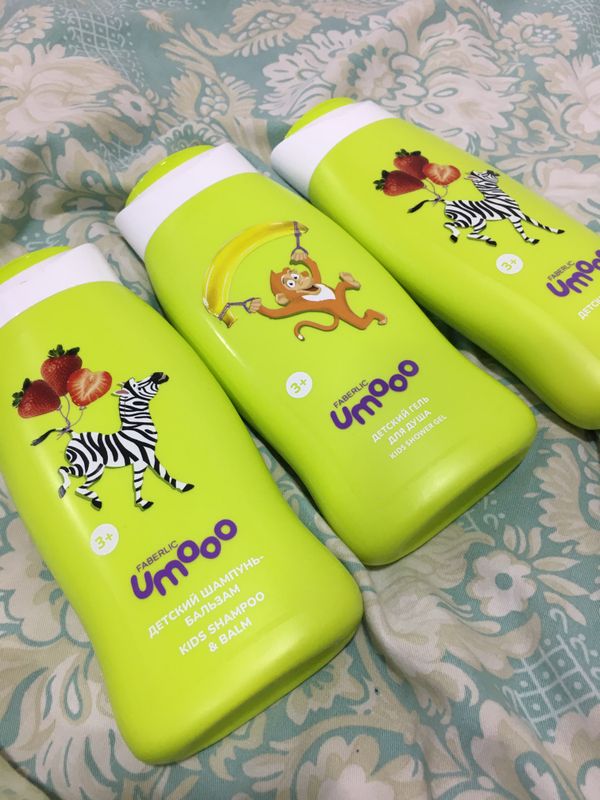 Umooo 3+ bolalar uchun shampun-balzam Umooo 3+ bolalar uchun shampun-balzam