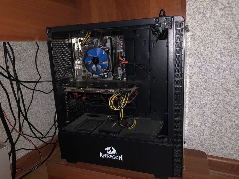 Игровой компьютер i5 10400f rx 580