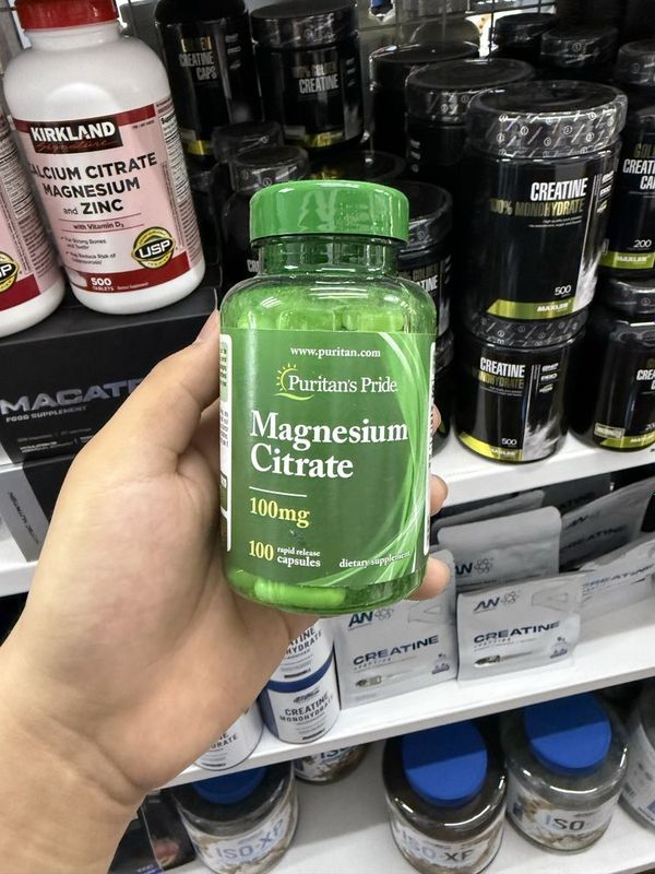 Magnesium Citrate 100capsules Magnesium Citrate 100capsules