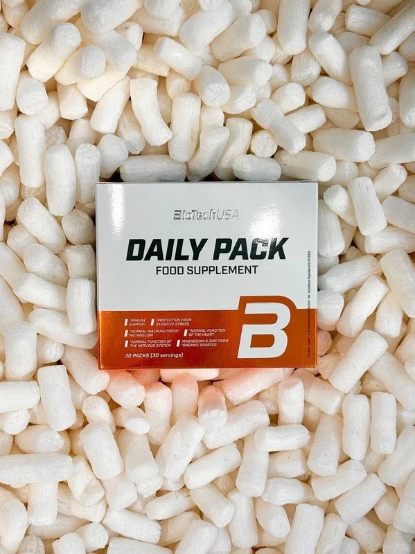 Biotech Daily Pack 30: Ваша ежедневная порция здоровья и энергии! Biotech Daily Pack 30: Ваша ежедневная порция здоровья и энергии!