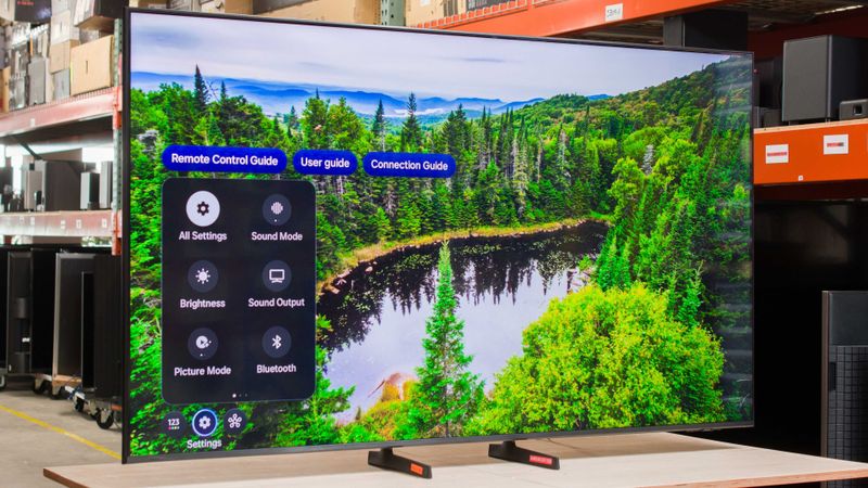 Телевизор QLED Samsung 43/50/55/65/75/85 Q7F Q8F (Новинка 2025) акция