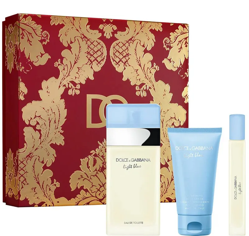 DODOLCE & GABBANA LIGHT BLUE (W) SET EDT