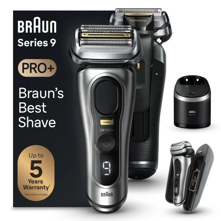 Электрическая бритва Braun S9 Pro+ 9577cc Silver SmartCare, PowerCase Электрическая бритва Braun S9 Pro+ 9577cc Silver SmartCare, PowerCase