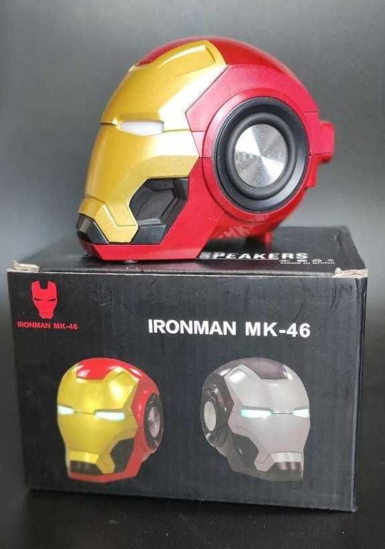 Портативная Bluetooth колонка Iron Man. Portativ Bluetooth dinamik Портативная Bluetooth колонка Iron Man. Portativ Bluetooth dinamik