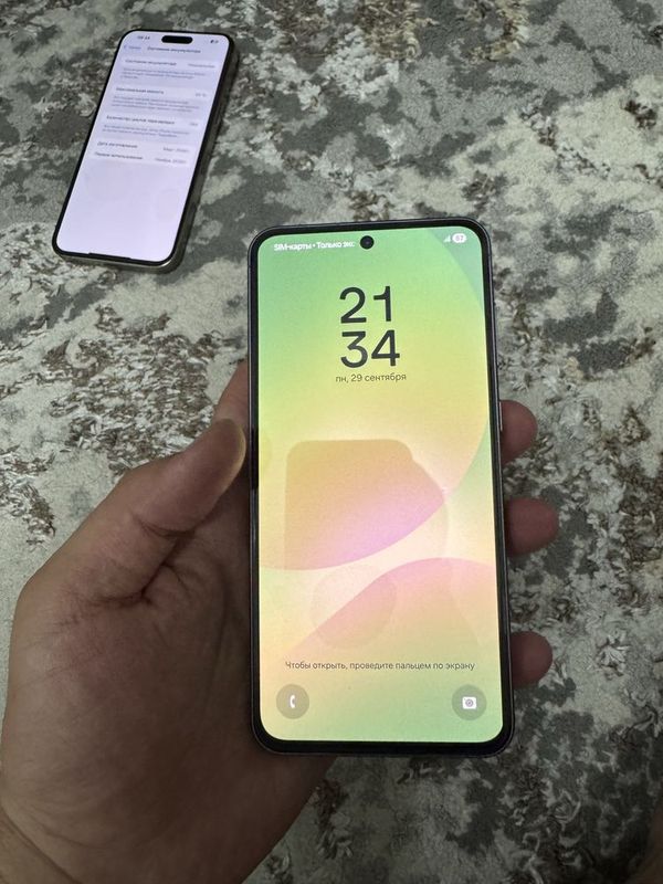 samsung a56 pamit 8.128g holati ideal oqip tel qlila