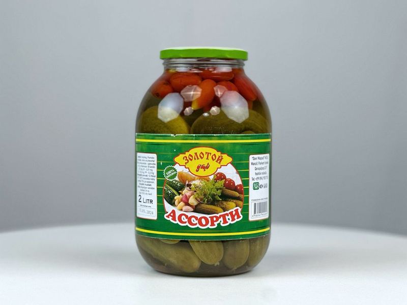 Assorti 2 litr, “Золотой дар”, 100% tabiiy! Assorti 2 litr, “Золотой дар”, 100% tabiiy!