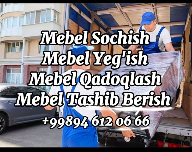 Gruzchik. Razborka Zborka Mebeli. Mebel Sochib Yeg'amiz Va Ko‘chirib