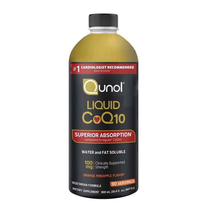 Коэнзим жидкий Qunol Liquid CoQ10 900 мл Америка