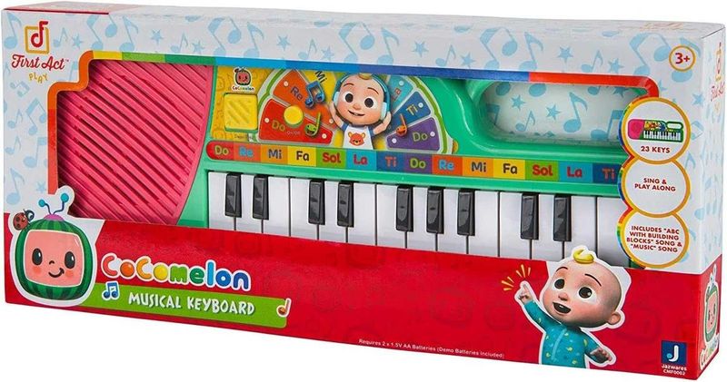 Игрушечное пианино от CoComelon (возраст от 3 лет) Игрушечное пианино от CoComelon (возраст от 3 лет)