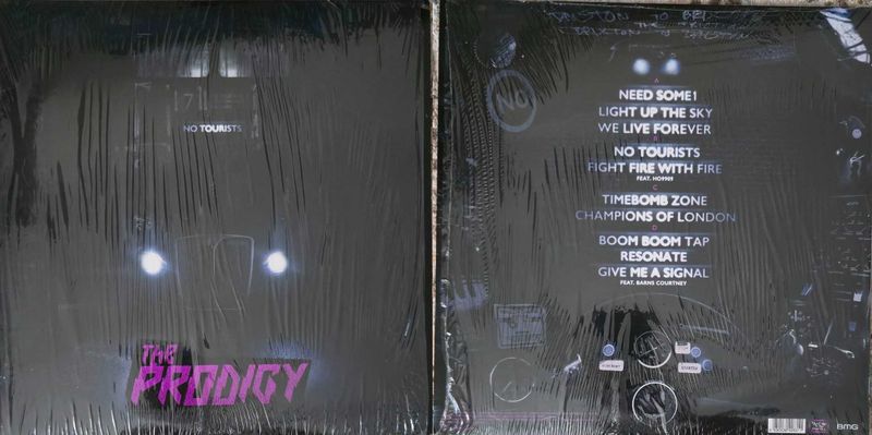 Седьмой студийный альбом The Prodigy - No Tourists - 2LP