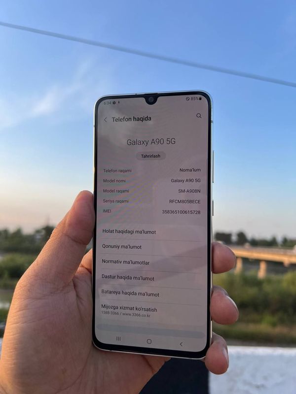 samsung a90 5g 6/128 ultra hdr +60fps