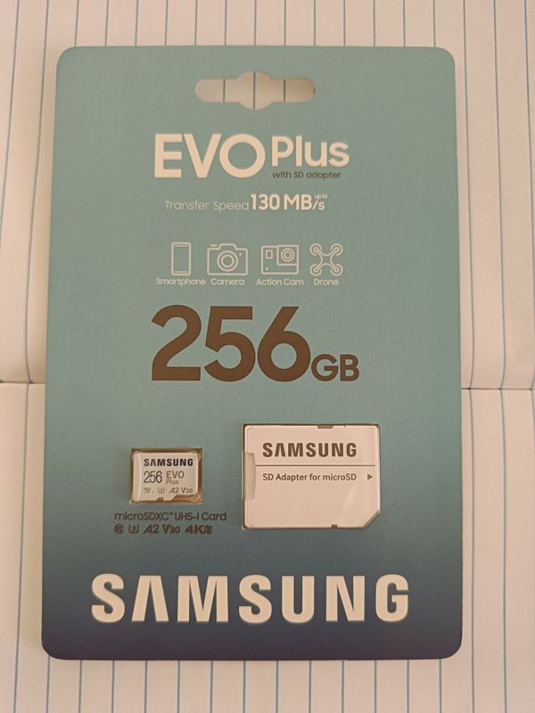Карта памяти Samsung EVO Plus 256GB/512GB A2
