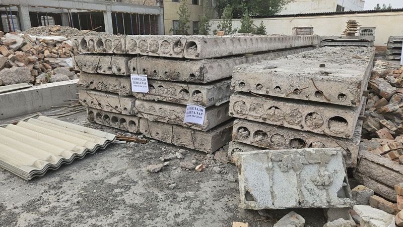 Бетонные плиты перекрытия / бетон плиталар ва дарвозалар Бетонные плиты перекрытия / бетон плиталар ва дарвозалар