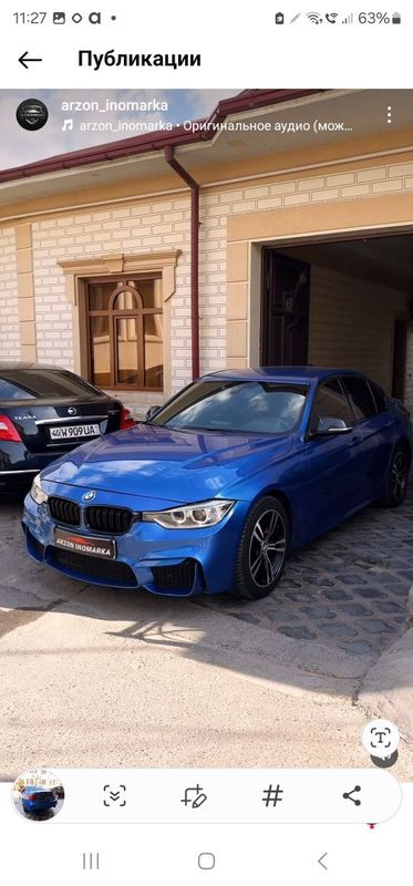Bmw f30 sotuda 2 litr Bmw f30 sotuda 2 litr