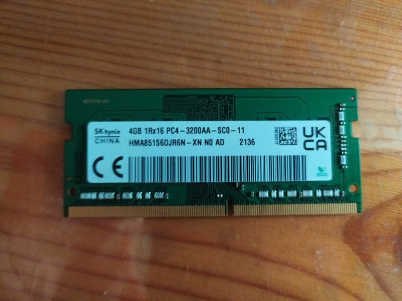 Оперативка (озу) для ноутбука DDR4 4 GB и 8 GB