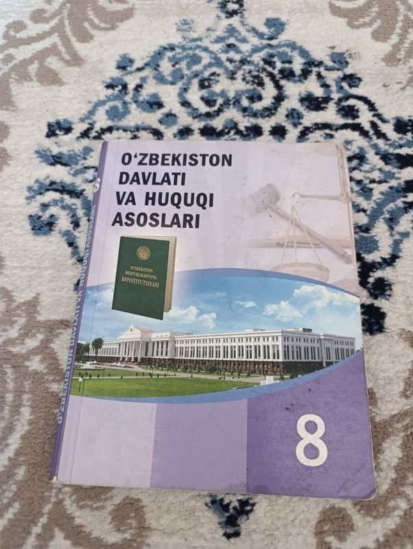 Huquq Kitob 8,9,10 sinf darsliklar