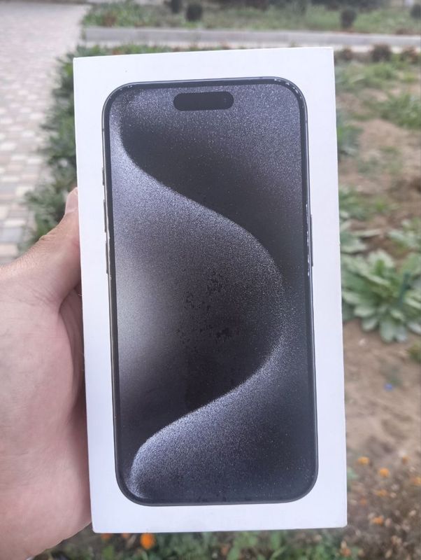 Iphone 15 Pro Black Titanium