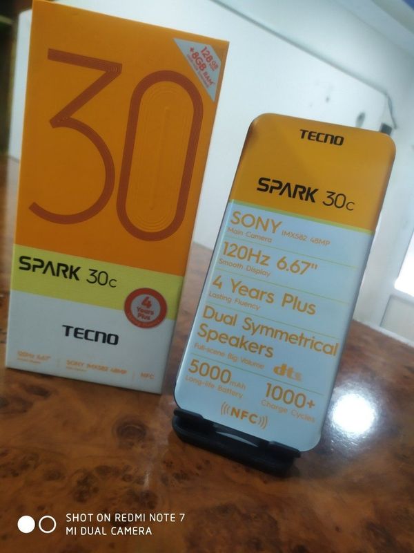 Tecno spark 30c 8/128