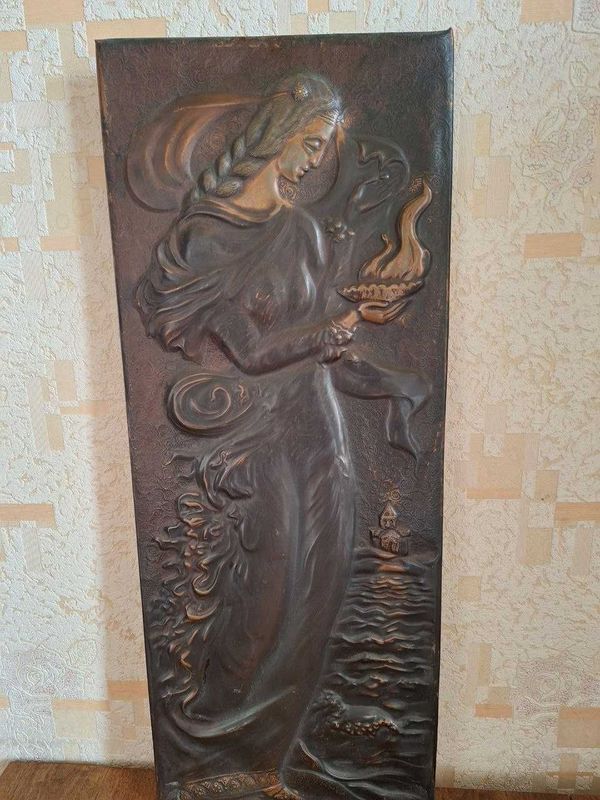 Чеканки советские материал медь Чеканки советские материал медь