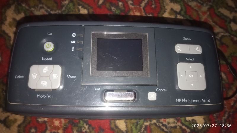 Hp photosmart a618