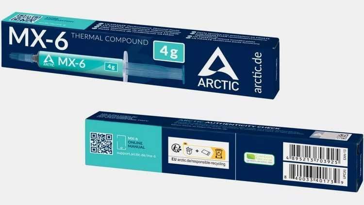 MX-6 ARCTIC-4g оригинальная термопаста (Новые в коробке)