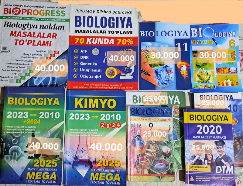 Omadli Kimyo Biologiya kitobla sotiladi Omadli Kimyo Biologiya kitobla sotiladi