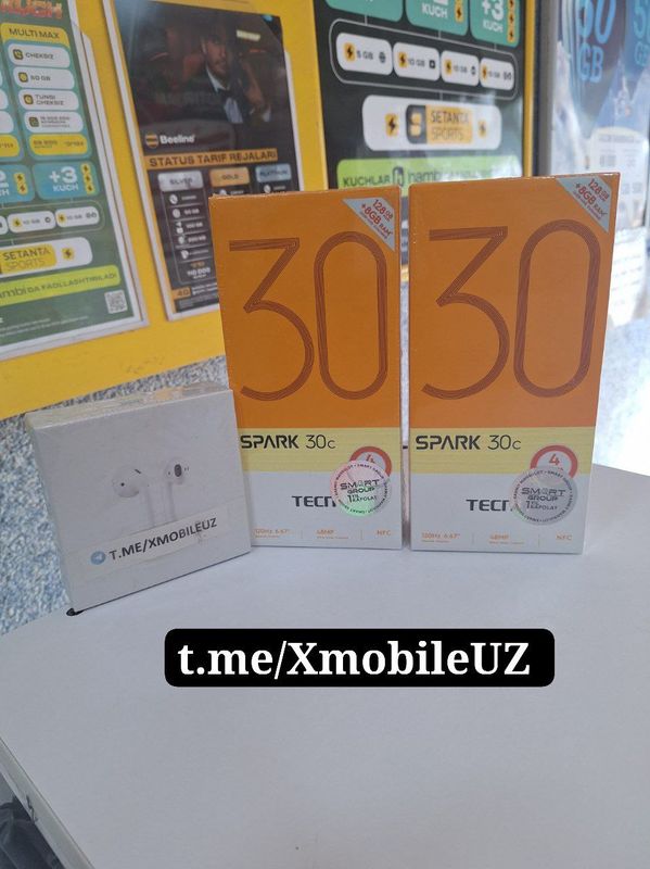 Tecno Spark 30C 4+4/128GB Tecno Spark 30C 4+4/128GB