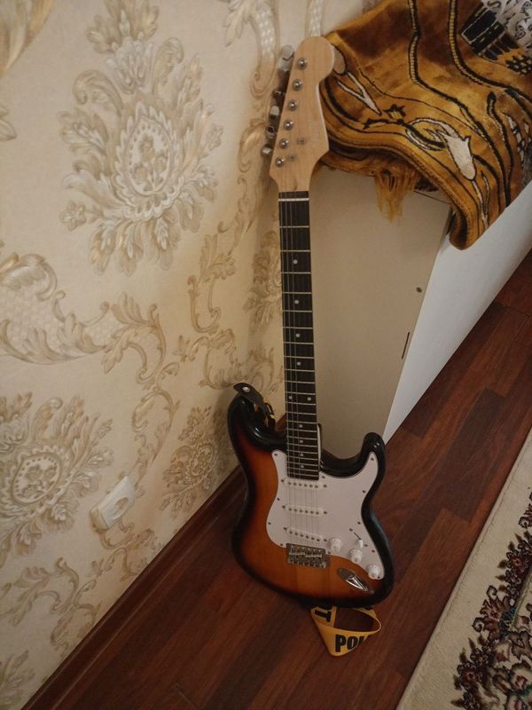 Электрогитара Fender Stratocaster.