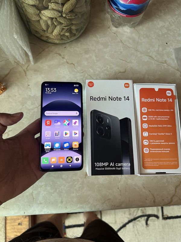Redmi Not 14 8 gb 256 gb hotirali ideal holatda Redmi Not 14 8 gb 256 gb hotirali ideal holatda