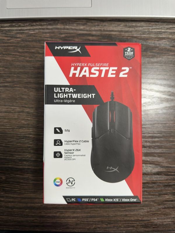 Hyperx Pulsefire Haste 2 wired