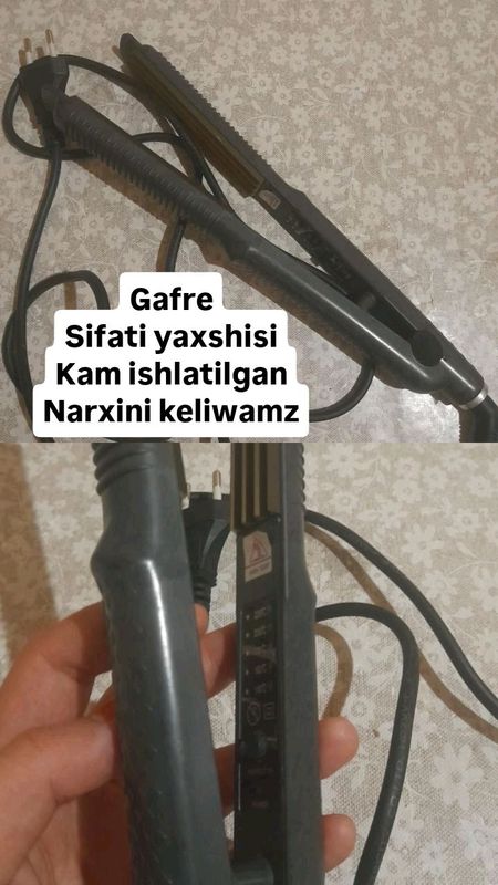 gafre soch uchun, yaxshi ishlidi, sifati zo'r gafre soch uchun, yaxshi ishlidi, sifati zo'r