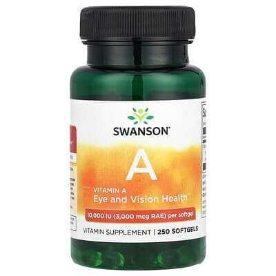 Vitamin A 10000 Swanson N250