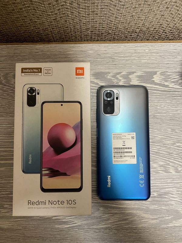 Redmi note 10 s sotiladi 6/64 gb