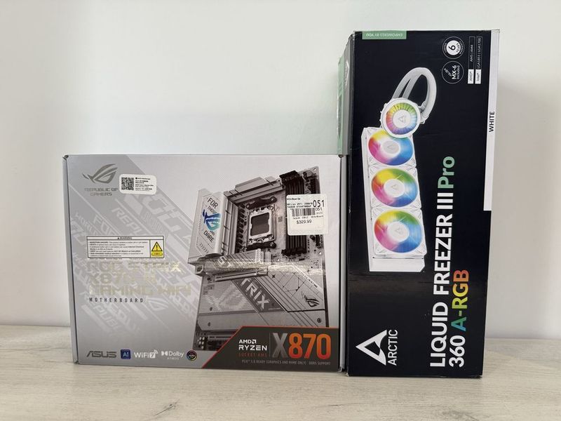 Asus ROG Strix X870 A Gaming | Arctic Freezer III PRO 360 ARGB